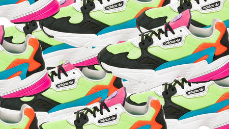 adidas' Falcon Gets Into The Neon Trend adidas' Falcon Gets Into The Neon Trend