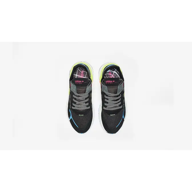 Sneakersnstuff x junior adidas Nite Jogger Black Volt