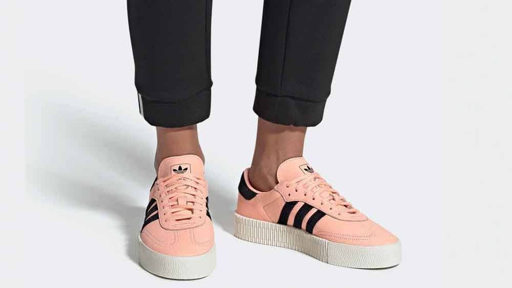 adidas Sambarose Peach Black