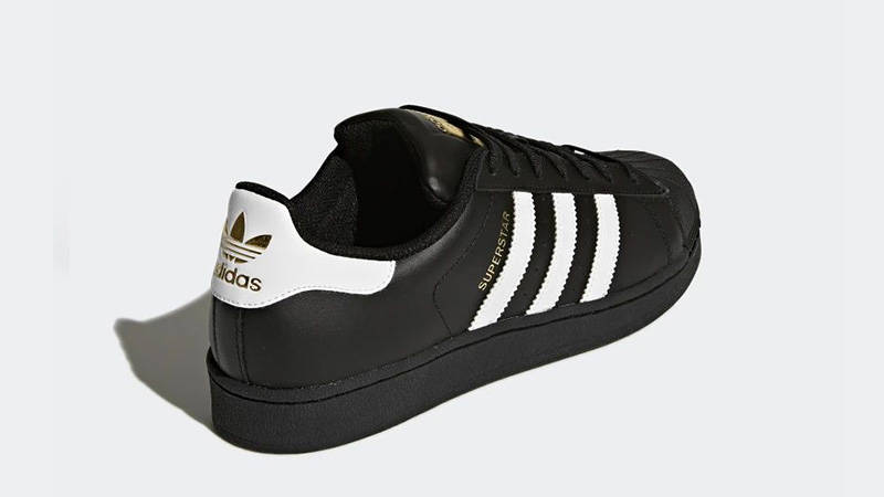 adidas Superstar Black White