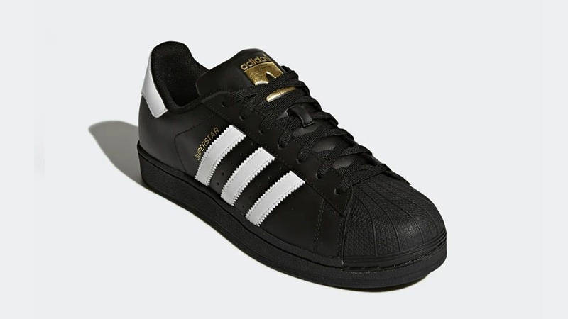 adidas Superstar Black White