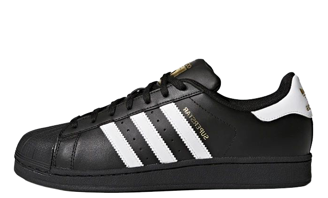adidas Superstar Black White