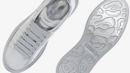 Take It To The Future With Alexander McQueen's Silver Runway Platform