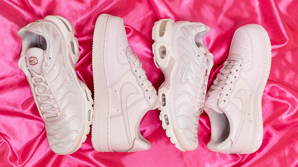 Feel The Love In Nikes Love Heart Air Force 1 And TN Air Max Plus 4