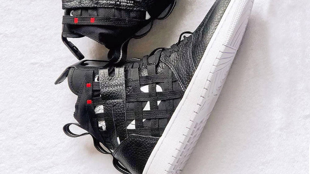 The Air Jordan 1 Gets The Cargo Net Treatment The Air Jordan 1 Gets The Cargo Net Treatment