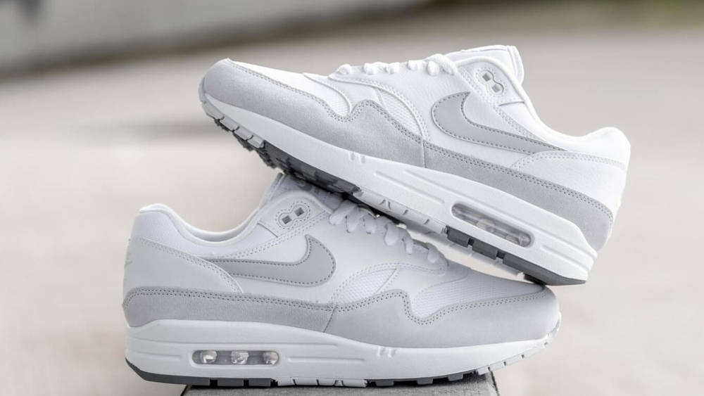 Available Now: The Air Max 1 'White Grey' Is A Spring Staple Available Now: The Air Max 1 ‘White Grey’ Is A Spring Staple 3