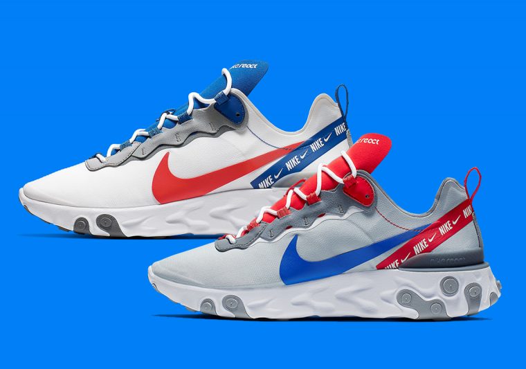 nike react element 55 overbranded