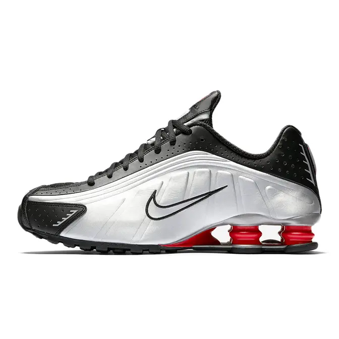 Shox r4 silver on sale