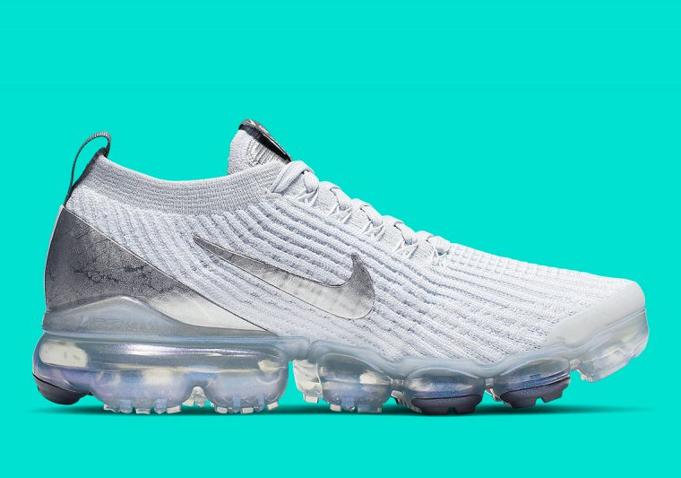 nike vapormax flyknit 3.0 silver white