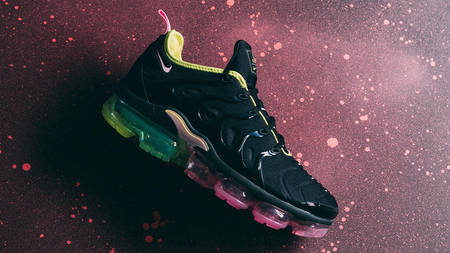 Nike's Air VaporMax Plus Gets Accented In Multicolour