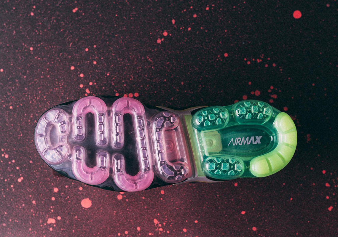 Nike's Air VaporMax Plus Gets Accented In Multicolour