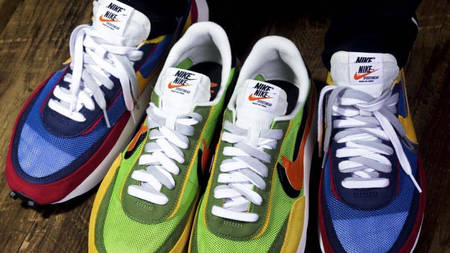 Get Up Close With the sacai x Nike VaporWaffle "Off Noir" Get Up Close With the sacai x Nike VaporWaffle "Off Noir"