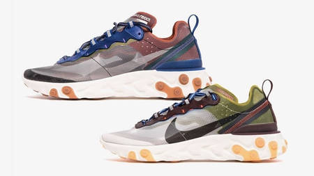 The Nike React Element 87 Emerges In 2 New Colourways The Nike React Element 87 Emerges In 2 New Colourways