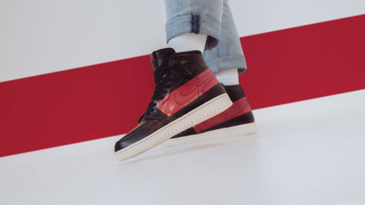 jordan 1 defiant black red