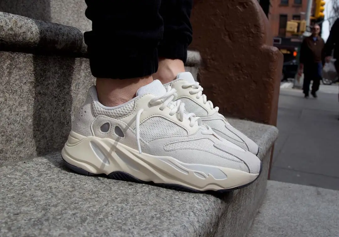 Adidas yeezy boost 700 analog cheap on feet