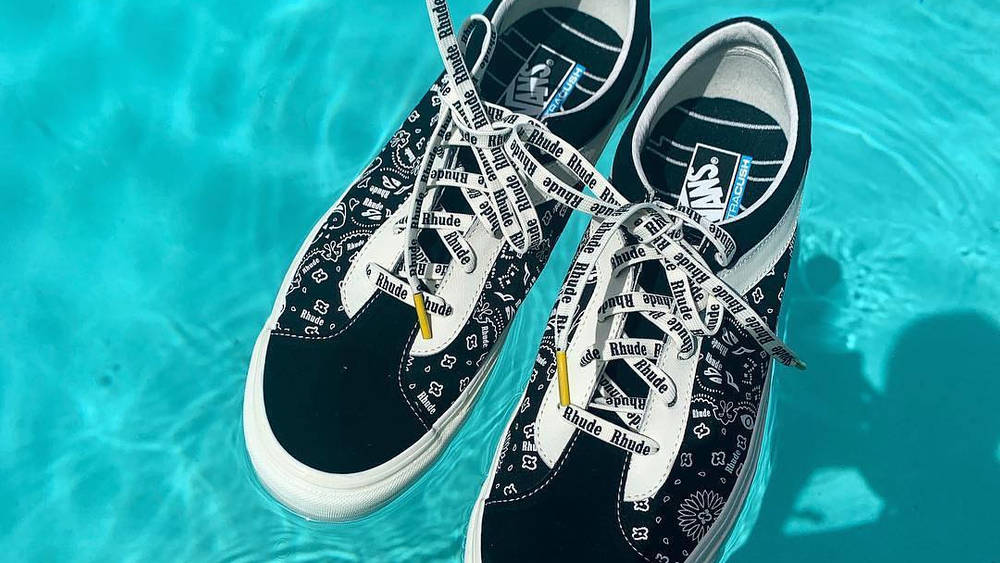 First Look At The RHUDE x Vans Sneaker Collection