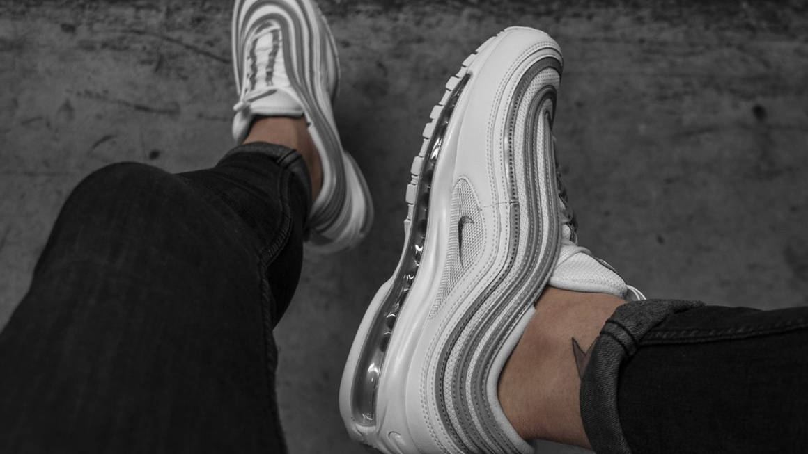 Asalto hélice Adelantar Available Now: Take An Up-Close Look At The Nike Air Max 97 'Grey White' |  The Sole Supplier