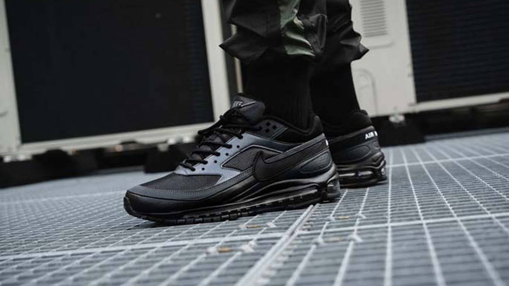 The Nike Air Max 97/BW ‘Black’ Is One Of The Stealthiest Sneakers In The Game