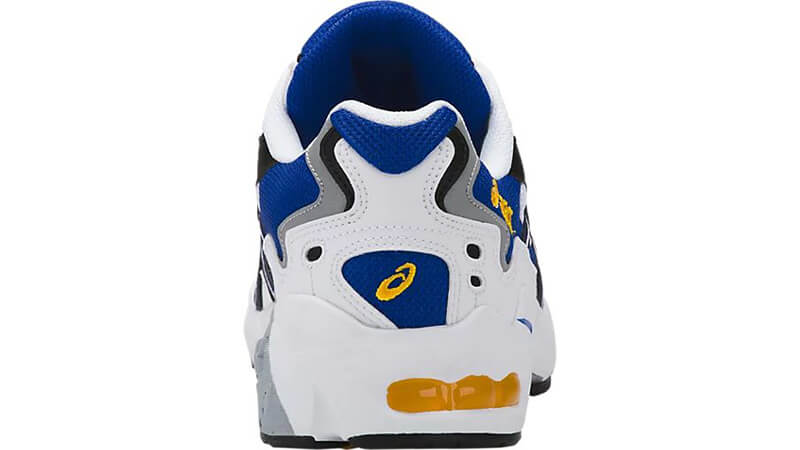 asics gel kayano 5 og blue yellow