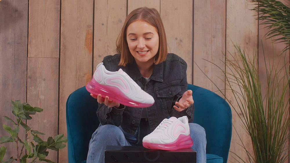 The Nike Air Max 720 Laser Fuchsia Is The Sole Womens Approved Sneaker ...
