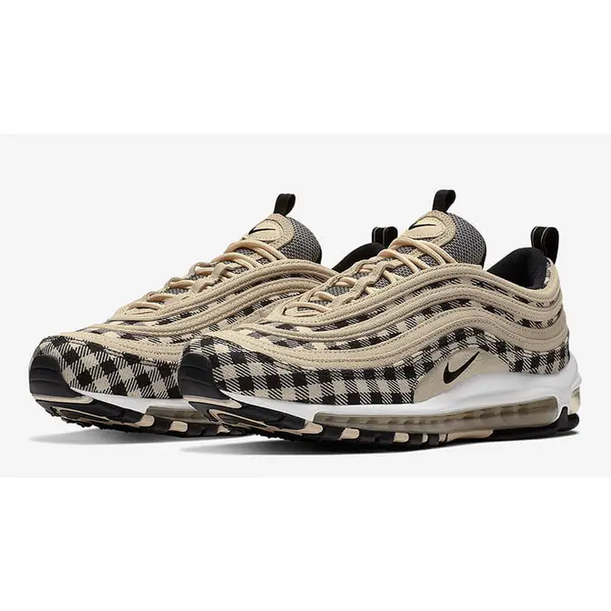 Nike Air Max 97 Plaid Light Cream Where To Buy 312834 201 The Sole Supplier