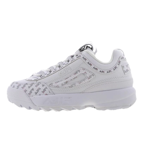 new arrival fila disruptor thick bottom summer beach sandals white for sale