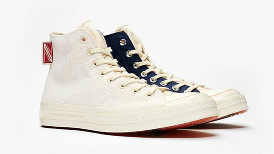 Footpatrol x Converse Chuck 70 Hi White Navy - Where To Buy - 165491C | The  Sole Supplier