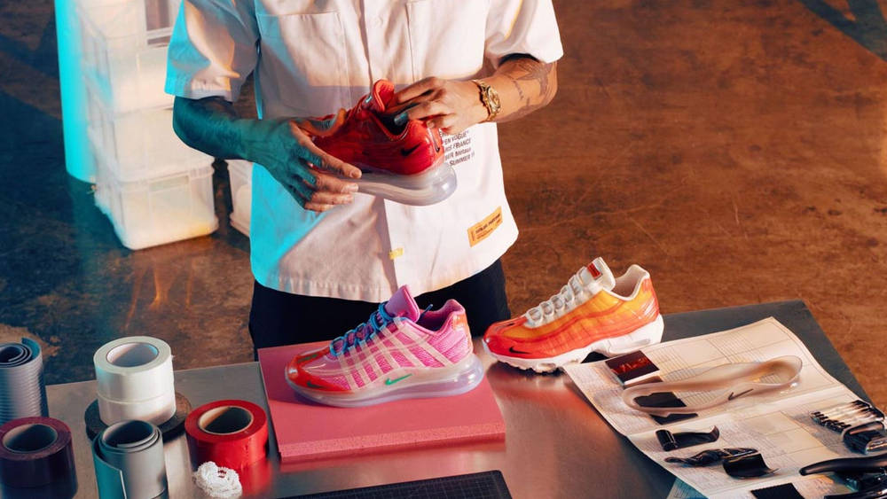 Create Your Own 1-Of-1 Sneaker With The Heron Preston x Nike By You Air Max 720/95 Create Your Own 1-Of-1 Sneaker With The Heron Preston x Nike By You Air Max 720/95