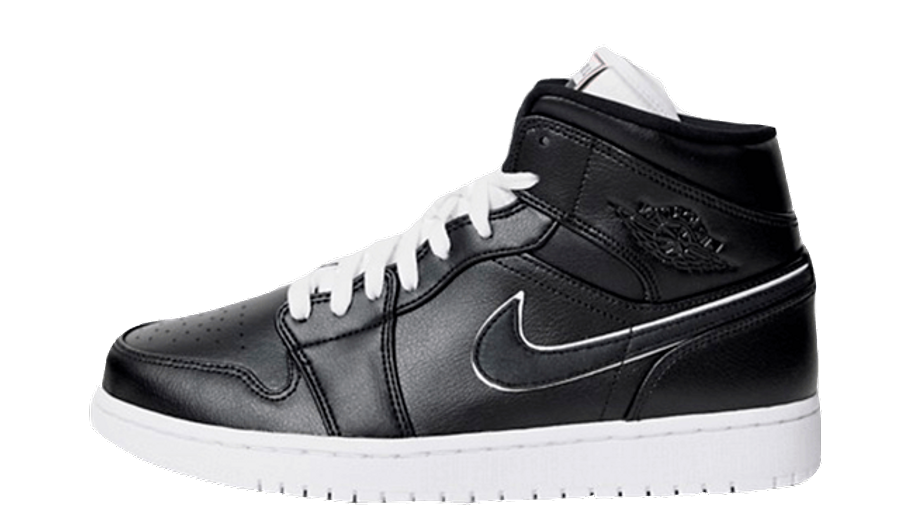 Jordan 1 Mid Black White Where To Buy BQ6472011 The Sole Supplier
