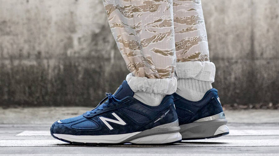 New Balance M990V5 Navy Silver | Where To Buy | M990NV5 | The Sole Supplier