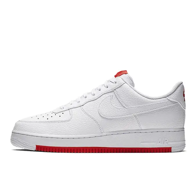 Nike Air Force 1 07 1 White Red | Where To Buy | AO2409-101 | The Sole ...