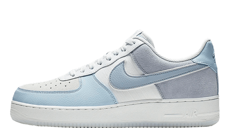 air force ones blue and white