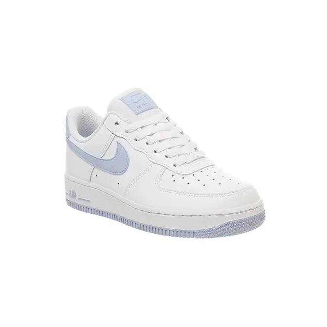 white baby blue air force 1