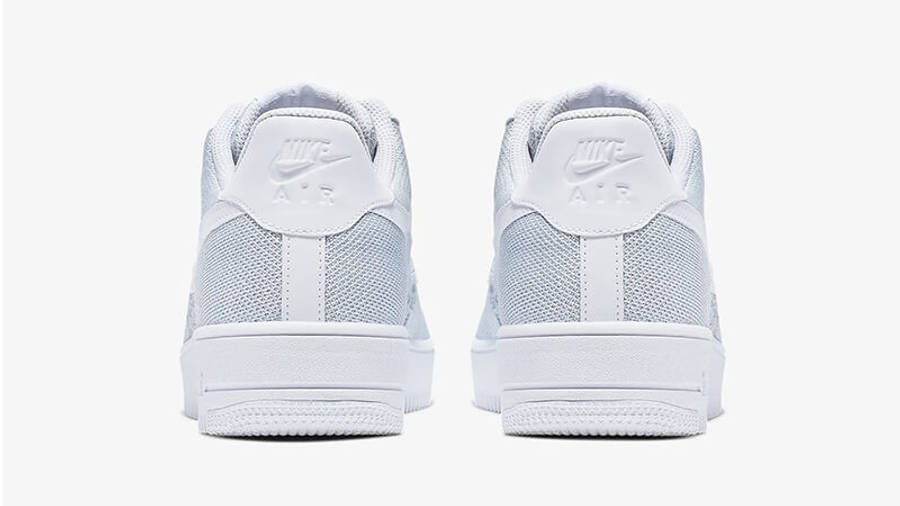 nike air force one flyknit white