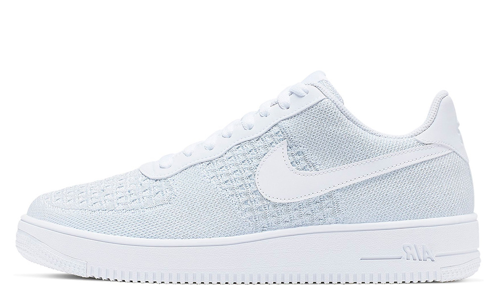 mens air force 1 flyknit white