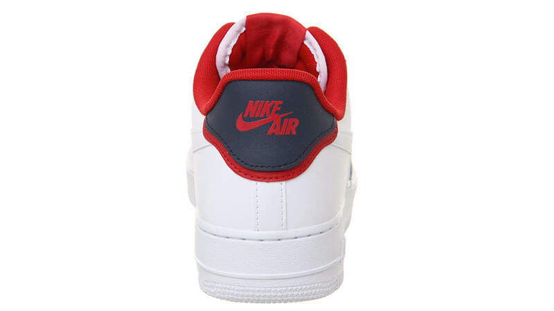 air force 1 lv8 white red