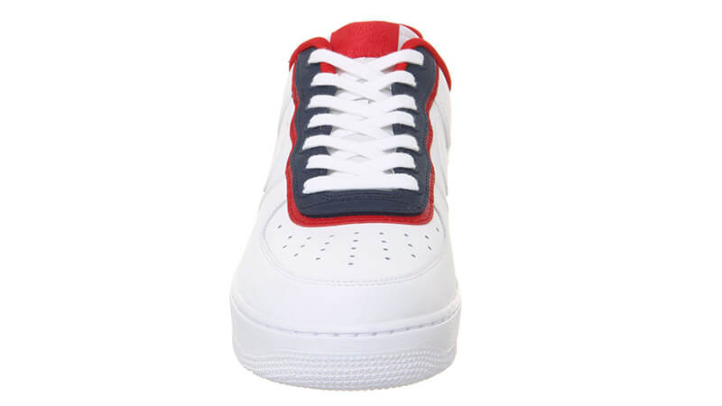 air force 1 lv8 red and white