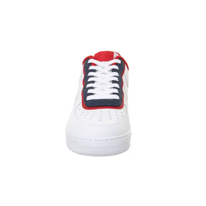 Air force 1 outlet low lv8 americana white/obsidian/red