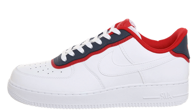 red white and blue af1 lv8