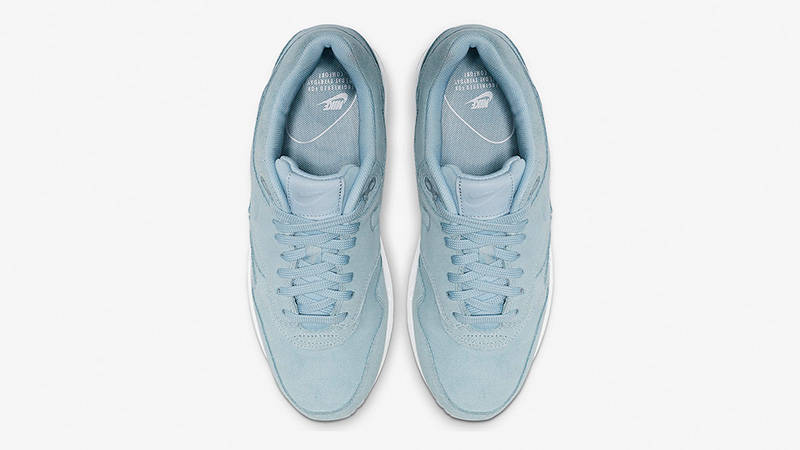 Nike Air Max 1 Turquoise Suede Womens
