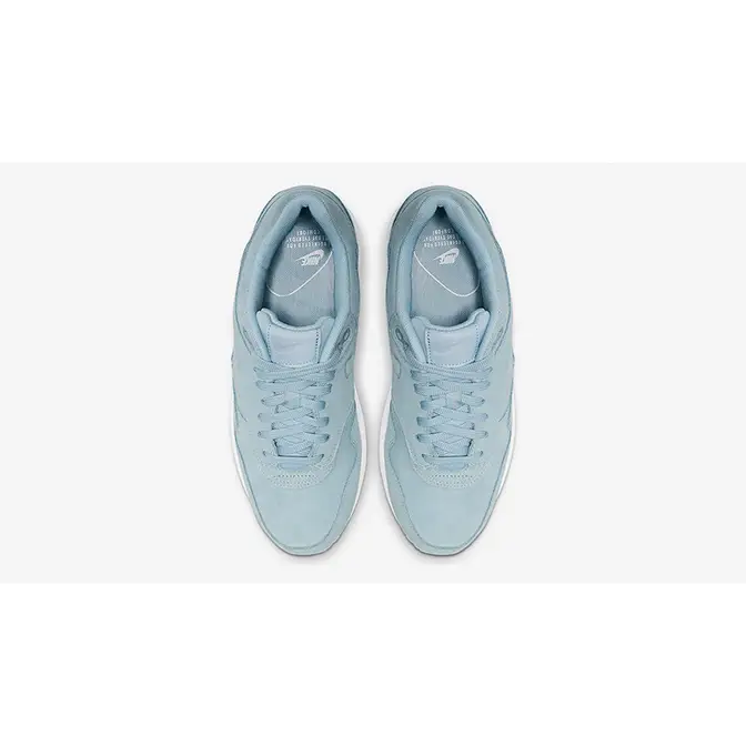 Nike Air Max 1 Turquoise Suede Womens Where To Buy 454746 405 The Sole Supplier