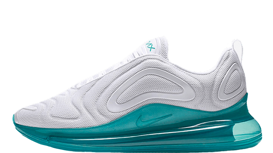 air max 720 white and teal