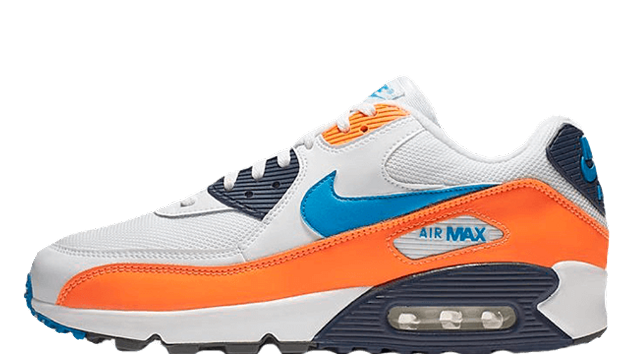 air max 90 blue orange