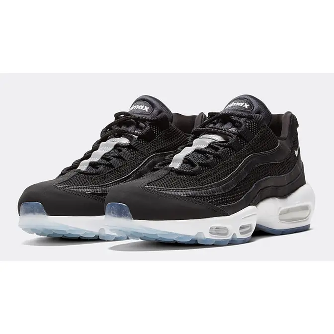 Nike air max 95 essential black white  and  reflect silver sale