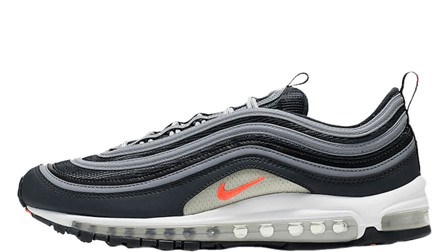 nike tuned 97 black orange