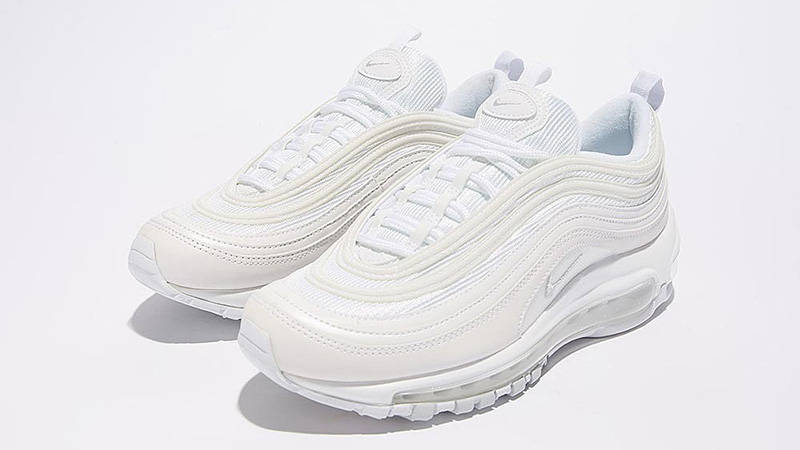 all white nike air max 97