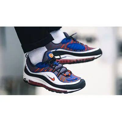 Air max 98 on sale gunsmoke/laser orange/white/team orange