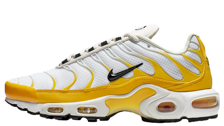 nike air max plus university gold