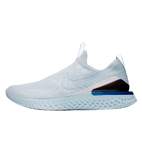 Nike Epic Phantom React Flyknit White Blue BV0417-101