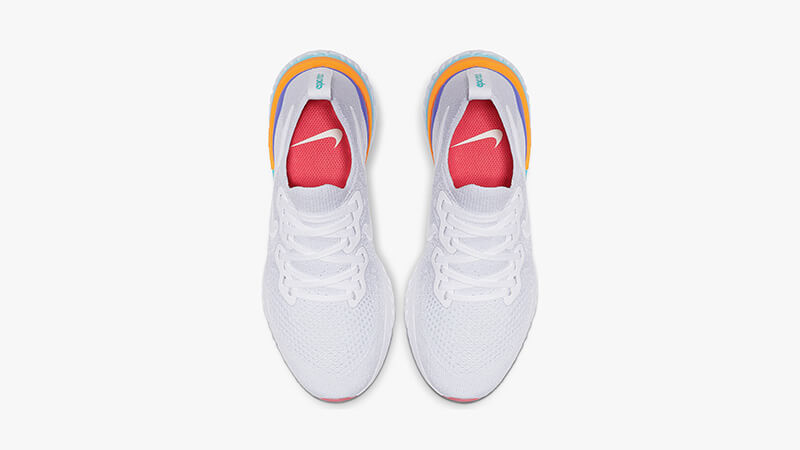 Nike Epic React Flyknit 2 White Jade